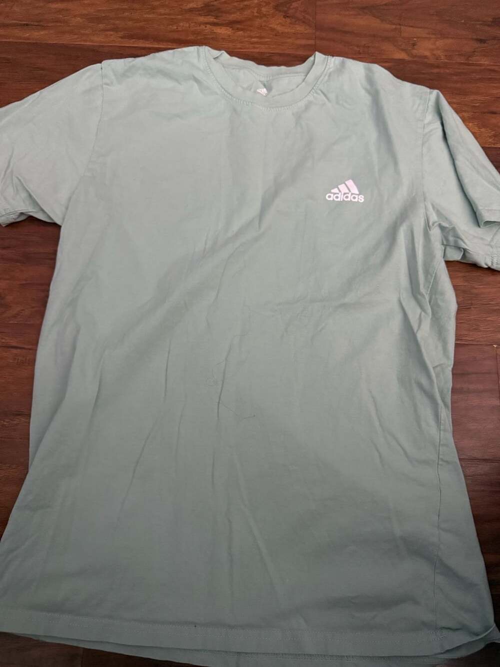 Adidas Golf T-Shirt Size M Light Green Short Sleeve